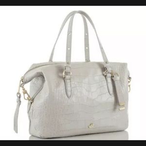 Brahmin Delaney Satchel. Dove. New with tags.